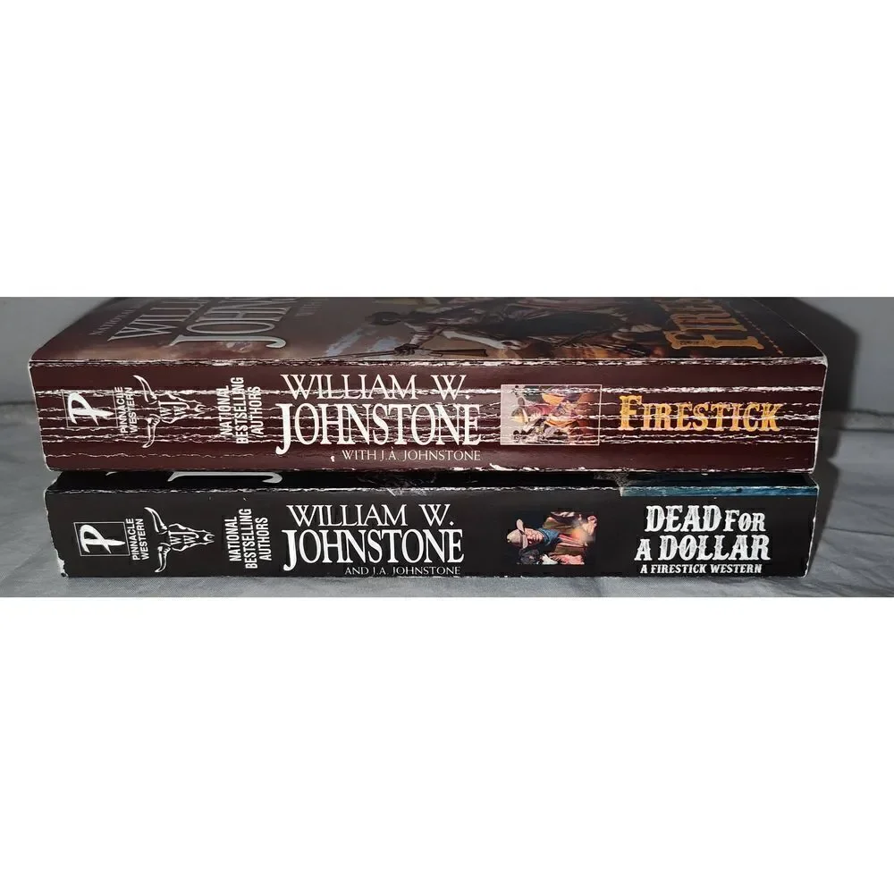 FIRESTICK SERIES WESTERNS by William W Johnstone 2/4 books